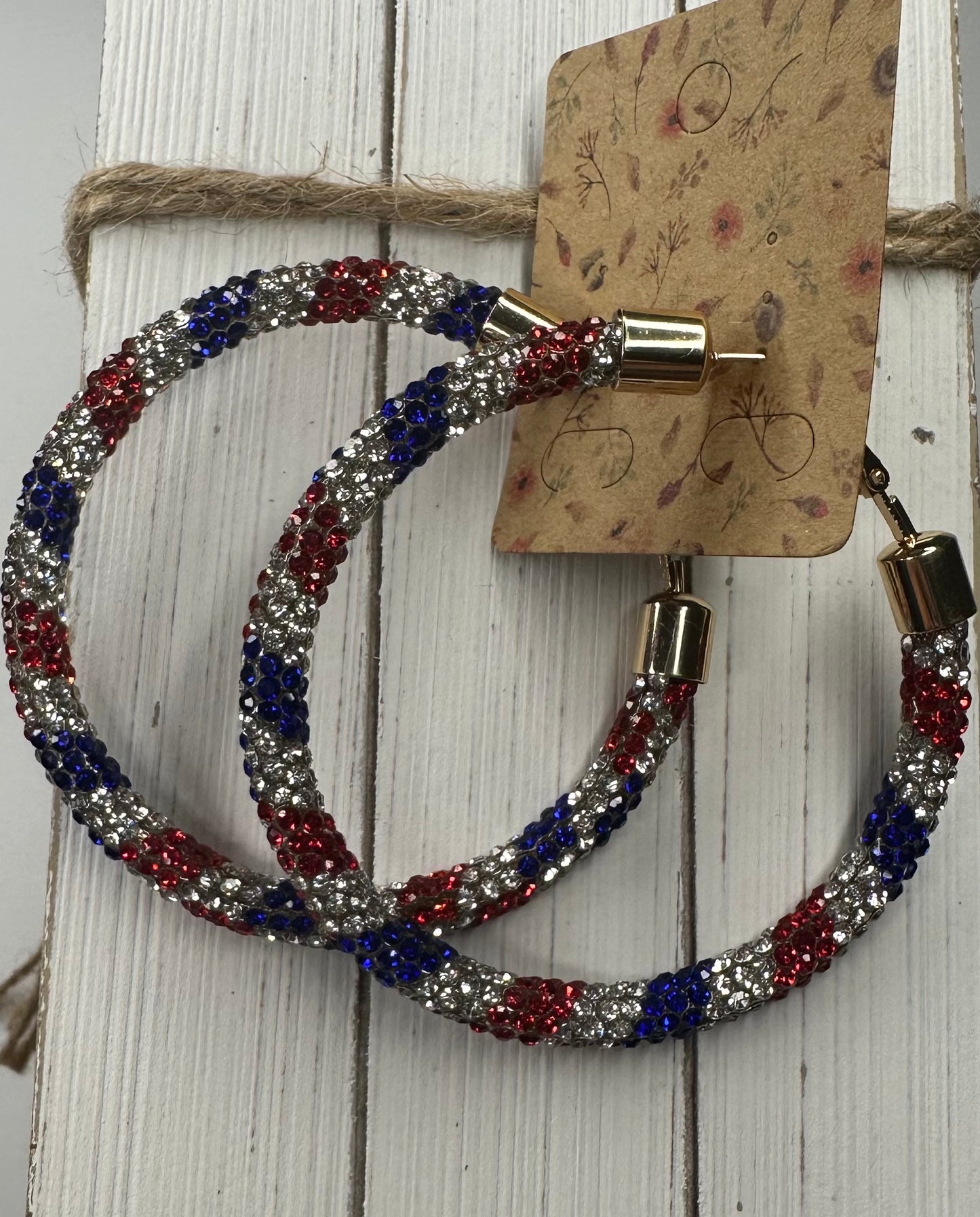Red white blue hoops