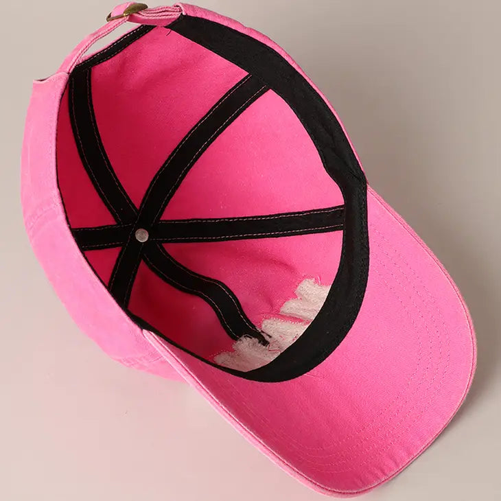 Mama Chenille Letter Patch Baseball Cap in Five Colors